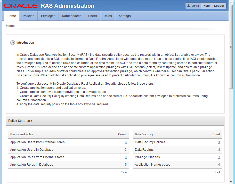 Description of ras_ui_home_part1.png follows